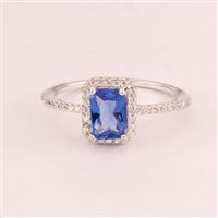 Ringe Ultima Edizione Dame Colore in Silber AAO2583-BLU - AAO2583-BLU
